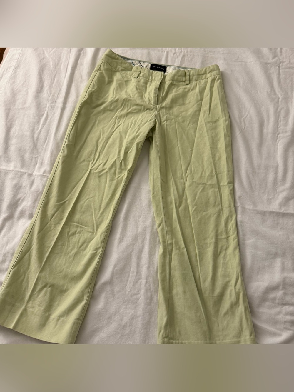 Y2K The Limited green wide leg pants in a size 0